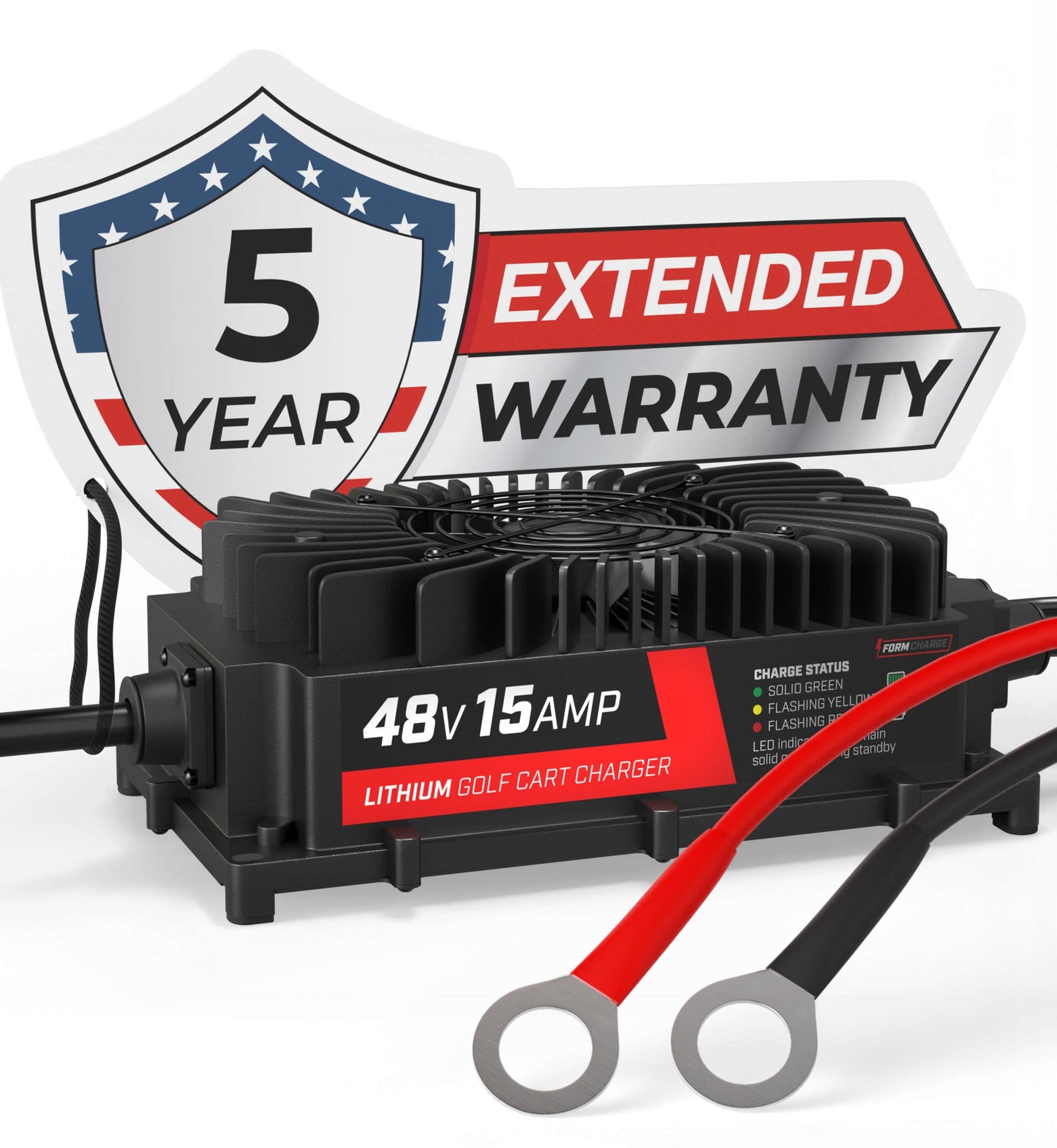 FORM 48V Lithium Golf Cart Charger - 58.4 Volt Output