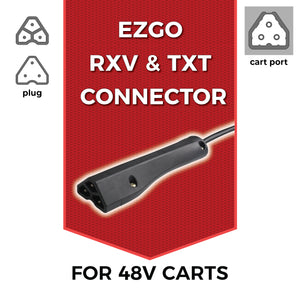48 Volt, 15 Amp E-Z-GO Golf Cart Battery Charger for E-Z-GO RXV & TXT