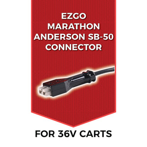 FORM 18 AMP EZGO Marathon Battery Charger for 36 Volt Golf Carts - Anderson SB-50 style plug